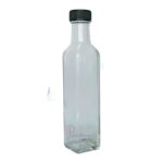 250ml Marasca Glass Bottle – Black