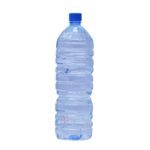 Clear plastic water bottle, 1500ml capacity. Made from PET. The bottle has a 28mm neck.