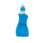 Clear plastic hand wash bottle, 500ml capacity. Made from PET. The bottle has a 28mm neck
