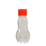 Clear plastic Cosmetic bottle, 30 ml capacity. Made from PET. The bottle has a 175 mm neck.