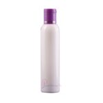 Milk White plastic cosmetic bottle, 100ml capacity. Made from PET. The bottle has a 20mm neck