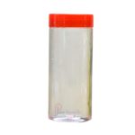 Clear plastic Confectionery l bottle, 575 ml capacity. Made from PET. The bottle has a 69.5 mm neck.
