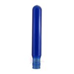 Blue colorplastic Preform, 19Lcapacity. Made from PET. The preform has a55mm neck