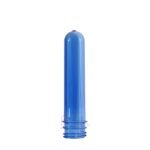 Blue colorplastic Preform, 1000ml/1500mlcapacity. Made from PET. The preform has a28mm neck.