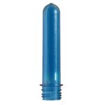 Blue colorplastic Petform,1500mlcapacity. Made from PET. The preform has a 28mm neck.