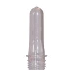Clearplastic Petform, 200ml capacity. Made from PET. The preform has a28mm neck.