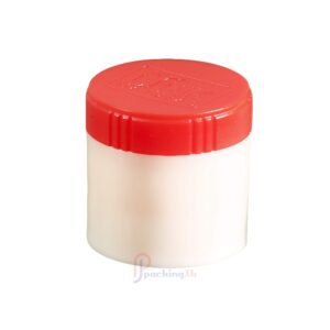 Pearl white color plastic large Container, Made from HDPE Verging -Sabic. The Containerhas a 27mm neck.