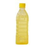 Clear plastic oil bottle, 500ml capacity. Made from PET. The bottle has a 28mm neck.