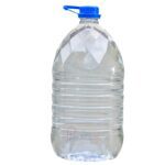Clear plastic water bottle, 7000ml capacity. Made from PET. The bottle has a 45mm neck