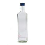 750ml Square Arrack Bottle - Red