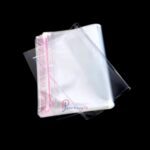 Transparent sticker bags